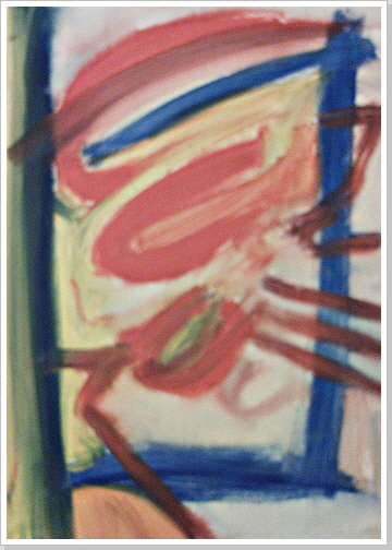 AM FENSTER AM NACHMITTAG